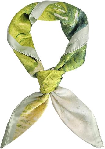 Jolbndcv Silk Satin Head Dancf ، Hair Band Bandband Ribbon Ribbon Women's Base Racf for Hair Handbag 27.56‘x27.56 ‘' in Kuwait