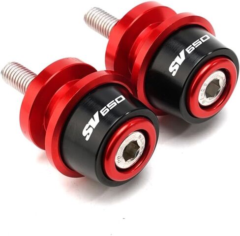 إكسسوارات الدراجات النارية البخارية الأرجوحة CNC Swingarm Rockls Slider Slider Sliders Swidarm Sliders لـ Suzuki SV650 / S SV650S SV 650 (اللون: S-1) in Saudi Arabia