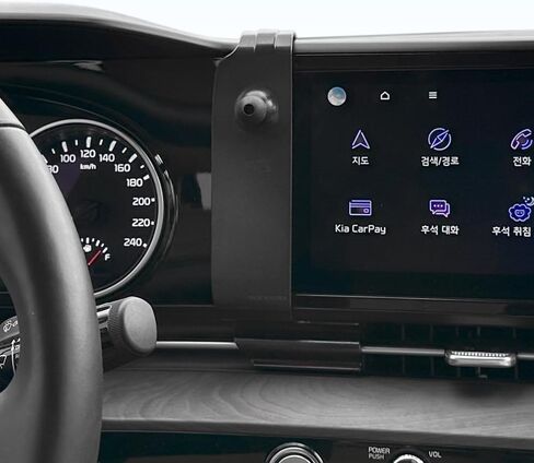 FICS Phone Holder Compatible with SX, SX Prestige Trim of KIA Carnival 2025(12.3" Cluster) Carnival 2025 Customized Phone Holder in Saudi Arabia
