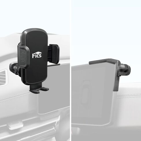 FICS Phone Holder Compatible with SX, SX Prestige Trim of KIA Carnival 2025(12.3" Cluster) Carnival 2025 Customized Phone Holder in Saudi Arabia