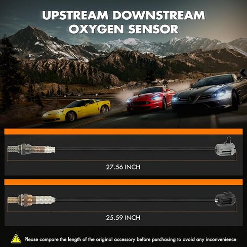 استبدال مستشعر Oxygen O2 لـ Chrysler لـ PT Cruiser 2001-2002 لـ Chrysler لـ Voyager 2000 Azhz Aperstream ومستشعر الأوكسجين المسخن في اتجاه مجرى النهر استبدال 3A15705 in Kuwait