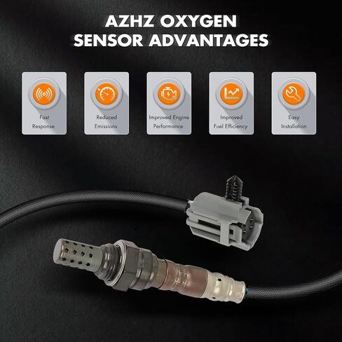 استبدال مستشعر Oxygen O2 لـ Chrysler لـ PT Cruiser 2001-2002 لـ Chrysler لـ Voyager 2000 Azhz Aperstream ومستشعر الأوكسجين المسخن في اتجاه مجرى النهر استبدال 3A15705 in Kuwait