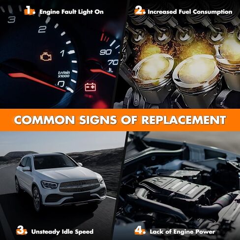 استبدال مستشعر Oxygen O2 لـ Chrysler لـ PT Cruiser 2001-2002 لـ Chrysler لـ Voyager 2000 Azhz Aperstream ومستشعر الأوكسجين المسخن في اتجاه مجرى النهر استبدال 3A15705 in Kuwait