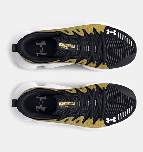 Under Armour Women's UA Flow Breakthru 4 Basketball Shoes (Black/Metallic Rose Gold/White - 003, US Footwear Size System, Adult, Women, Numeric, Medium, 8) in Saudi Arabia