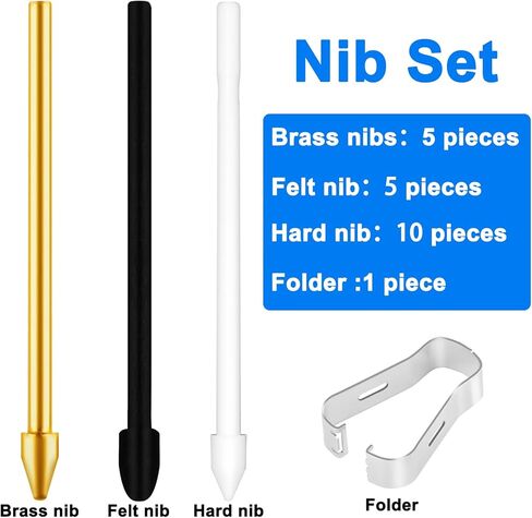 استبدال نصائح القلم للاستبدال لـ Kindle Scribe Pen 12pcs ، Pen Nibs متوافق مع قلم متميز المجلد 1/2 بالإضافة إلى Pen Digital Pen 4096 Pen Folder (لا يوجد متهالك 2 Titanium Tip 5 in Kuwait