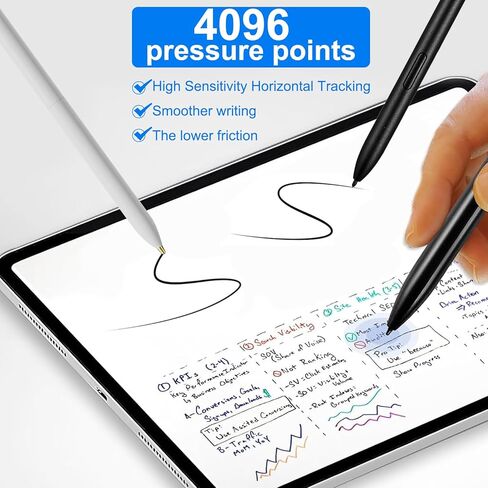 استبدال نصائح القلم للاستبدال لـ Kindle Scribe Pen 12pcs ، Pen Nibs متوافق مع قلم متميز المجلد 1/2 بالإضافة إلى Pen Digital Pen 4096 Pen Folder (لا يوجد متهالك 2 Titanium Tip 5 in Kuwait