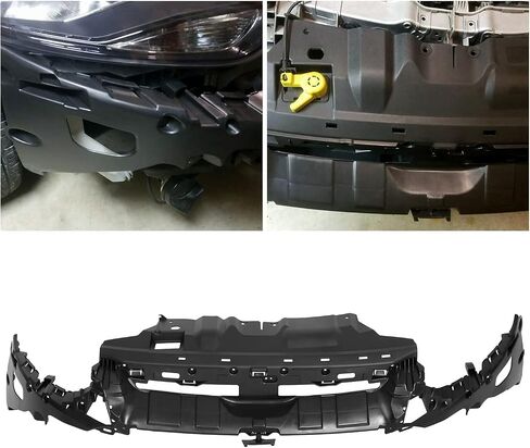 قوس دعم Hecasa Pumper متوافق مع 2012-2014 Ford Focus Upper Front Prable Pracking Pracking Pracking Pracking for CP9Z17C897A FO1065105 Black in Saudi Arabia
