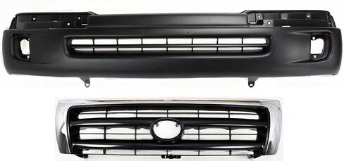 Garage-Pro Bumper Cover KIT Compatible with Toyota Tacoma 1998-2000 Primed Front in Saudi Arabia