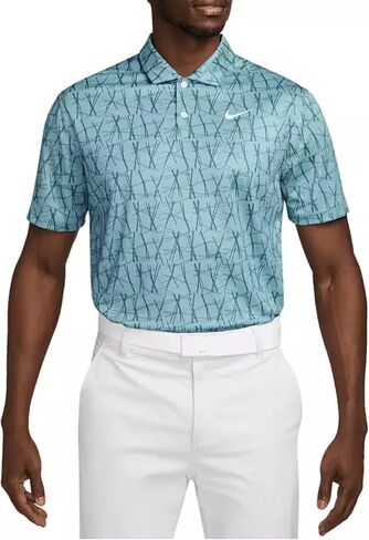 Nike Men's Dri-FIT Victory+ Pine Needle Print Golf Polo Classic Fit in Saudi Arabia