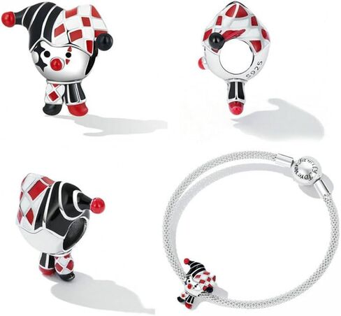 Poker Charm 925 Sterling Magic Hat Bead Birthday Family Letter Pendant for Pandora Charm Bracelet in Saudi Arabia