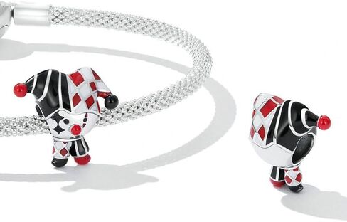 Poker Charm 925 Sterling Magic Hat Bead Birthday Family Letter Pendant for Pandora Charm Bracelet in Saudi Arabia