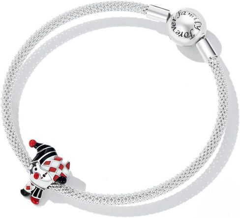 Poker Charm 925 Sterling Magic Hat Bead Birthday Family Letter Pendant for Pandora Charm Bracelet in Saudi Arabia