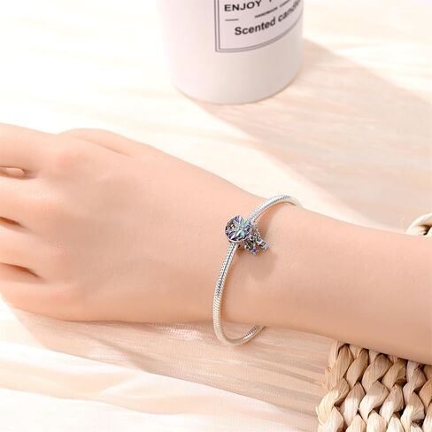 Butterfly Charms for Women - Pandora-Style Compatible Charms, Bead Pendants for Bracelets and Necklace Jewelry Mother's Day Gift in Saudi Arabia
