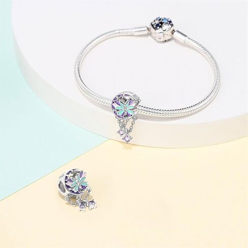 Butterfly Charms for Women - Pandora-Style Compatible Charms, Bead Pendants for Bracelets and Necklace Jewelry Mother's Day Gift in Saudi Arabia