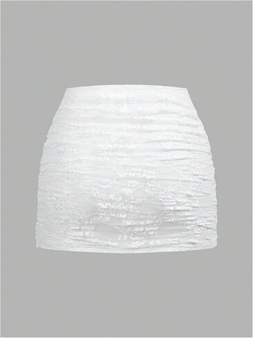 تنورات Lace Bodycon ذات الأزهار الزهرية للسيدات in Kuwait