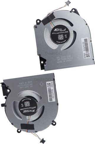80W 5V CPU COWING FAN M75725-001 استبدال HP VICTUS 16-D 16-E 16-D0020NR 16-D0013DX مع RTX 3060 in Kuwait