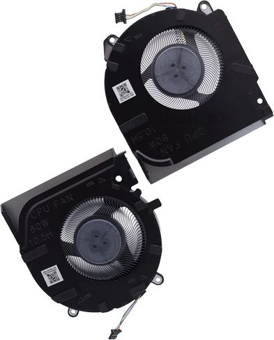 80W 5V CPU COWING FAN M75725-001 استبدال HP VICTUS 16-D 16-E 16-D0020NR 16-D0013DX مع RTX 3060 in Kuwait