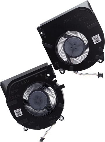 80W 5V CPU COWING FAN M75725-001 استبدال HP VICTUS 16-D 16-E 16-D0020NR 16-D0013DX مع RTX 3060 in Kuwait