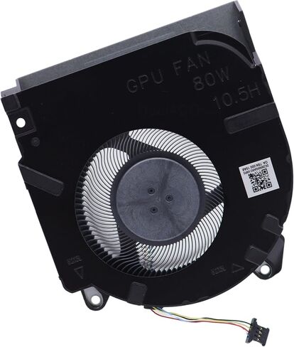 80W 5V CPU COWING FAN M75725-001 استبدال HP VICTUS 16-D 16-E 16-D0020NR 16-D0013DX مع RTX 3060 in Kuwait