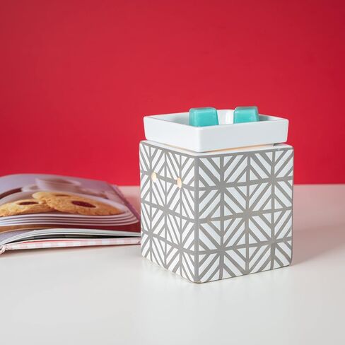 Scentsationals Angelica Wax Warmer, Scented Wax Cube Melter, Vintage Electric Fragrance Burner, Wickless Candle Air Freshener, Full Size Home Décor, House Decoration Gift in Saudi Arabia