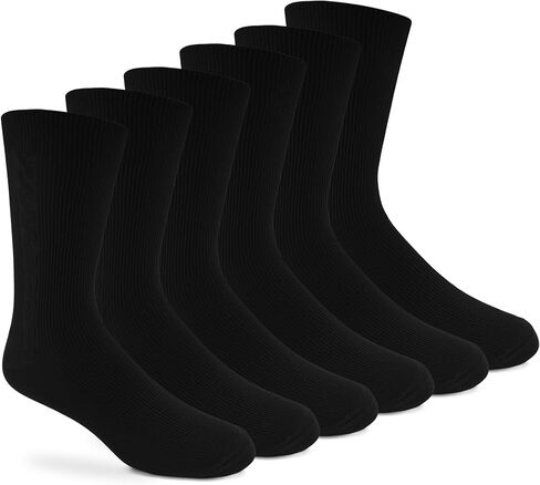 Jefferies Socks Mens Cable Pattern Nylon Dress Crew Socks 6 Pair Pack in Saudi Arabia