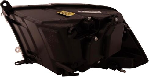 HEADLIGHTSDEPOT Headlight Compatible with Ram 1500 2500 3500 2013-2022 Sport And R/T Models Halogen Projector Black CAPA Certified Right Passenger Side Headlamp Assembly in Kuwait