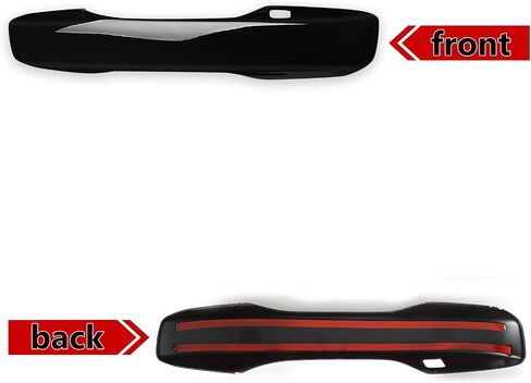 Set of 4 Carbon Fiber Door Handle Covers Compatible with 2022 2023 2024 2025 11th Honda Civic Accessories, with Smart Key Holes in Saudi Arabia