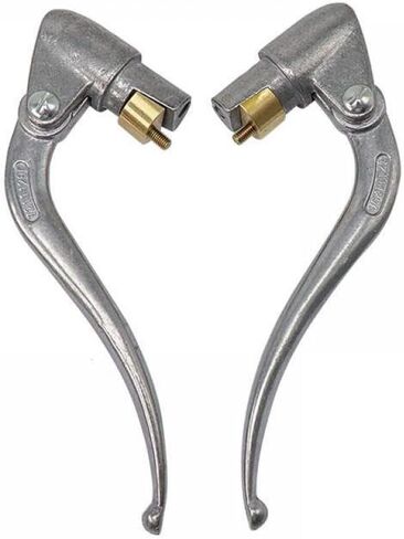 Silver Brake Clutch Lever Handle Grips Compatible with CJ-K750 R72 R71 R51 M72 M1 Sidecar Retro Motorcycles(Stainless Steel) in Saudi Arabia