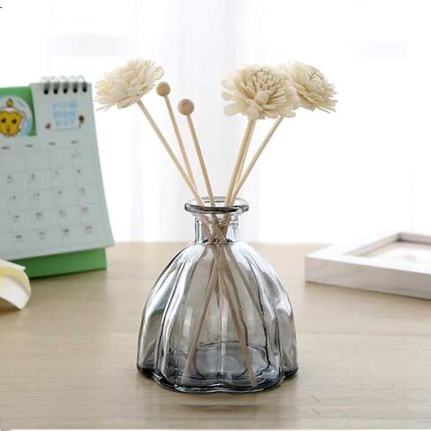 WAIT FLY Colorful Glass Diffuser Bottles for Essential Oils, Replacement Diffusers, Reed Sticks, Crafts, Spa, Home Decoration-Green-1 PCS in Kuwait