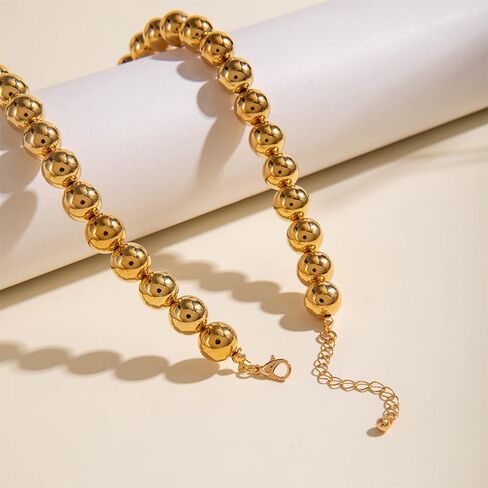 Big Heart Necklace Stack Womens Gold Chunky Statement Large Bulky Silver Hearts Charm Pendant Bold Layered Thick Chain Necklaces for Women Trendy in Kuwait