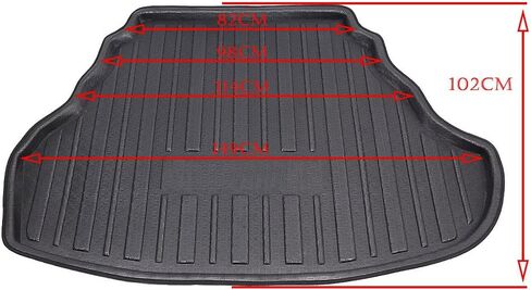 Rbanna1 Cargo Liner Rear Cargo Tray Trunk Floor Mat Waterproof Protector for Toyota Camry 2012-2016 in Saudi Arabia
