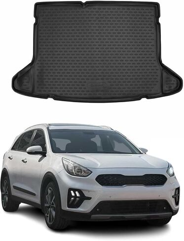 OMAC Custom Floor Mats & Cargo Liners for Kia NIRO 2017-2022 Black 5 Pcs in Kuwait