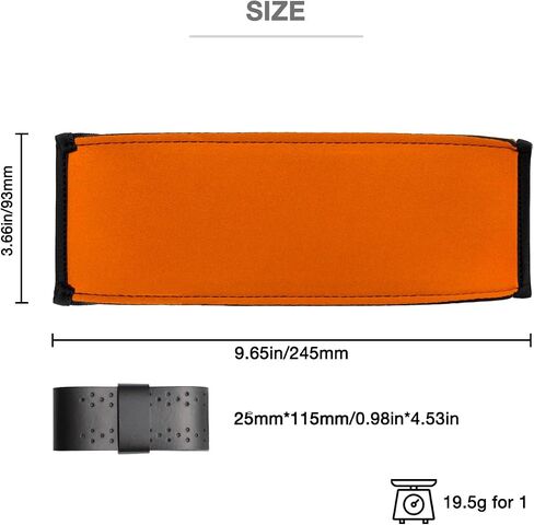 Headphone Headband Cover Cushion Compatible with HIFIMAN HE400se,HE560 V4,HE-R9,HE-R10,HIFIMAN Edition XS,DEVA Pro,Headband Tape Protection in Kuwait
