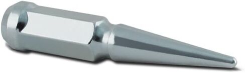 Spiked Lugz Chrome 7/16" Thread 4.4" Overall Length kit Contains 20 Lugs & 1 Key in Saudi Arabia
