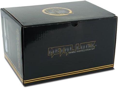 Spiked Lugz Chrome 7/16" Thread 4.4" Overall Length kit Contains 20 Lugs & 1 Key in Saudi Arabia