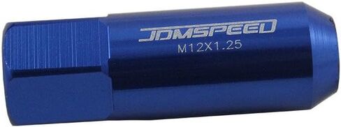 jdmspeed أسود 60 مم من الألومنيوم الموافق الموافق المكسرات البديل لحافات العجلات m12x1.25 20pcs in Saudi Arabia