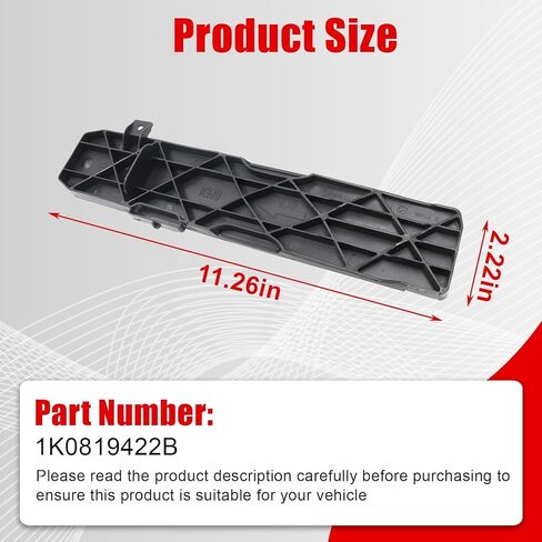 FZJDSD Air Cabin Filter Cover 1K0819422B Compatible with Volkswagen CC 2012-2017,Eos 2007-2016,Golf 2006-2014,Jetta 2005-2017,Tiguan 2008-2017,Passat 2006-2011,Audi TT 2007-2011 in Saudi Arabia