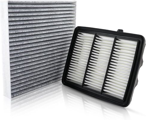 MOTOALL Engine Air Filter & Cabin Air Filter Combo Set 17220-6A0-A00 Fit for Honda Accord 2018-2022 Replaces# AF5296 80292-SDA-A01 in Saudi Arabia
