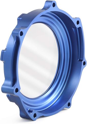 غطاء القابض مع نافذة واضحة لـ Yamaha YFZ450 YFZ450R 2006-2022 ، 5TG-15415-00-00 ، 5TG-15415-10-00 ، غطاء علبة المرافق 1-1 ، الأزرق in Kuwait