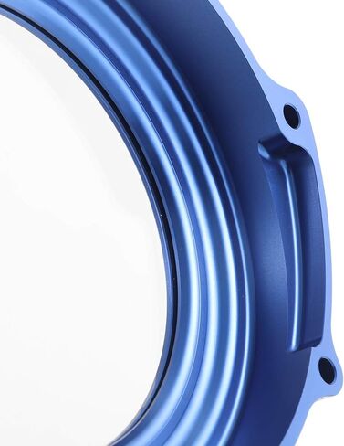 غطاء القابض مع نافذة واضحة لـ Yamaha YFZ450 YFZ450R 2006-2022 ، 5TG-15415-00-00 ، 5TG-15415-10-00 ، غطاء علبة المرافق 1-1 ، الأزرق in Kuwait