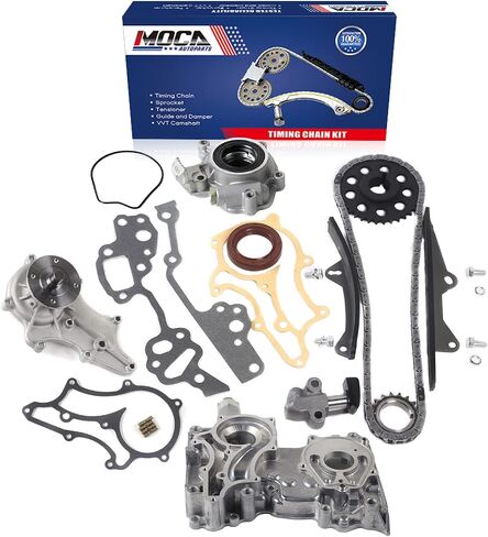 MOCA NEW TIMING CHIT (أدلة فولاذية) وغطاء زيت المياه وغطاء التوقيت للفترة 1985-1995 لتويوتا 4RUNNER بيك آب سيليكا سيليكا 22R 22REC in Saudi Arabia