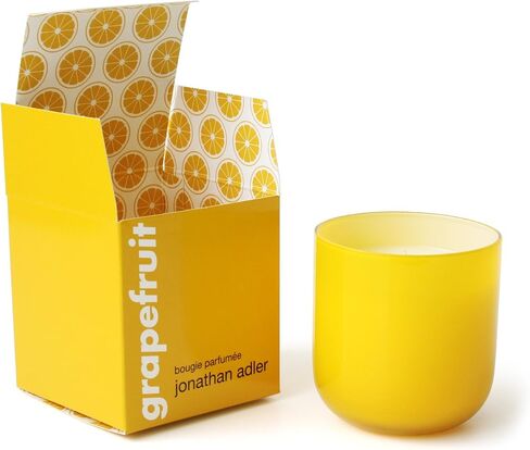 Jonathan Adler Pop Grapefruit Scented Candle, Yellow, 3.25"W x 3.5"H, 1 Count in Saudi Arabia