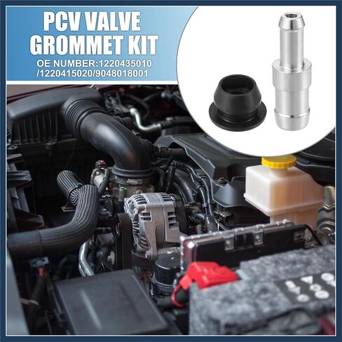 PCV Valve Grommet Kit Exhaust Positive Crankcase Ventilation Fittings No.1220435010/1220415020/9048018001 for Toyota 4Runner Land Cruiser Stylish Design in Saudi Arabia