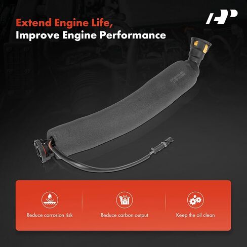 A-Premium Engine Crankcase Hose متوافق مع BMW 325XI ، 330XI ، 2006 ، 525XI ، 530XI ، 2006-2007 ، 3.0L in Kuwait