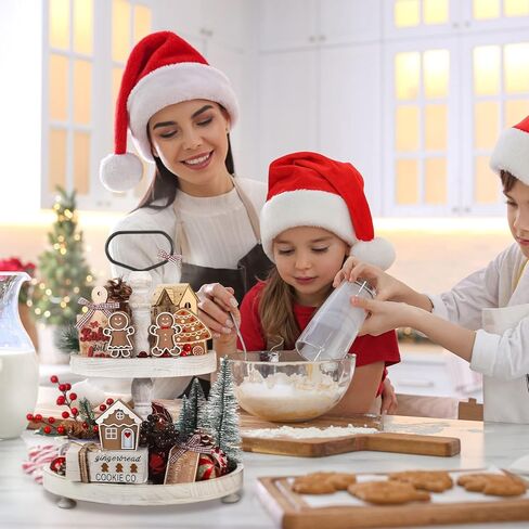 Jetec 4 قطع ديكور ديك رومي لعيد الشكر، صينية ديكور خشبية لعيد الشكر، مجموعة كتب كومة عيد الشكر، مزرعة تركيا، علامة خريف ريفية، ديكور منزلي لعيد الشكر، رف محوري لطاولة عيد الشكر (عتيق) in Saudi Arabia
