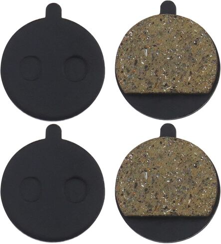 SING F LTD 4Pcs Scooter Brake Pads Compatible with Kugoo M4/M4 PRO Resin Semi-Metal/Copper-Based All Metal Brake Pads Scooter Disc Brake Pad Accessories 24x21x4mm in Kuwait