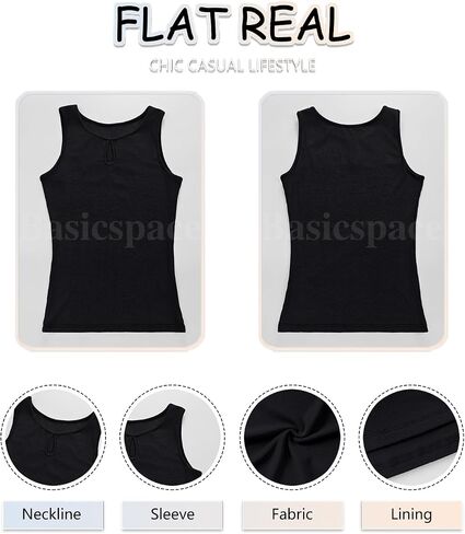 Basicspace Womens Slobess Tank Tops Cutout Neck Bearch keyrow slim fluged lebbed stend upds strendy stids in Kuwait