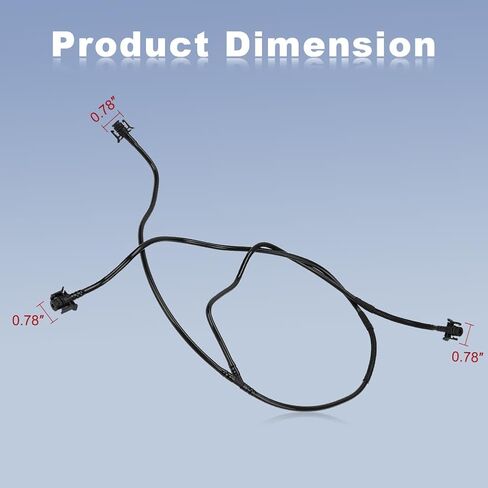 JDMON Engine Coolant Overflow Hose Compatible with Ford Escape 2.0L L4 2013 2014 2015 2016 Radiator Overflow Water Tank Hose Replace CV6Z8B081Z in Saudi Arabia