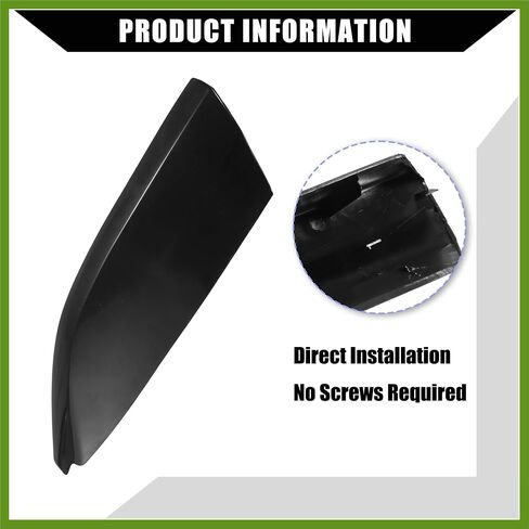قضبان حماية قضبان الرف العلوية / السقف من تويوتا هايلاندر 2009 2010 2011 2012 2013 / Rails End Covers Cap / 4 PCS / Black in Saudi Arabia