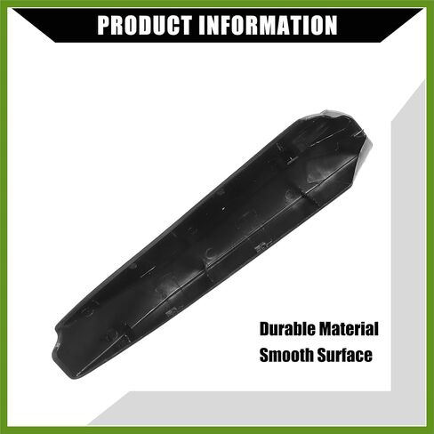 قضبان حماية قضبان الرف العلوية / السقف من تويوتا هايلاندر 2009 2010 2011 2012 2013 / Rails End Covers Cap / 4 PCS / Black in Saudi Arabia